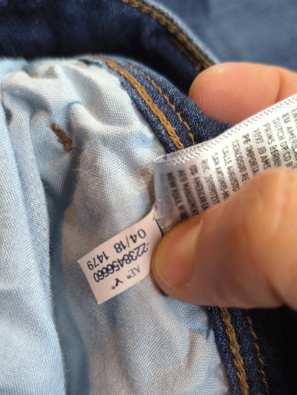 Mid Rise Kick Boot w/29" Inseam👖 sac417 American Eagle Size 12 - Picture 5 of 5